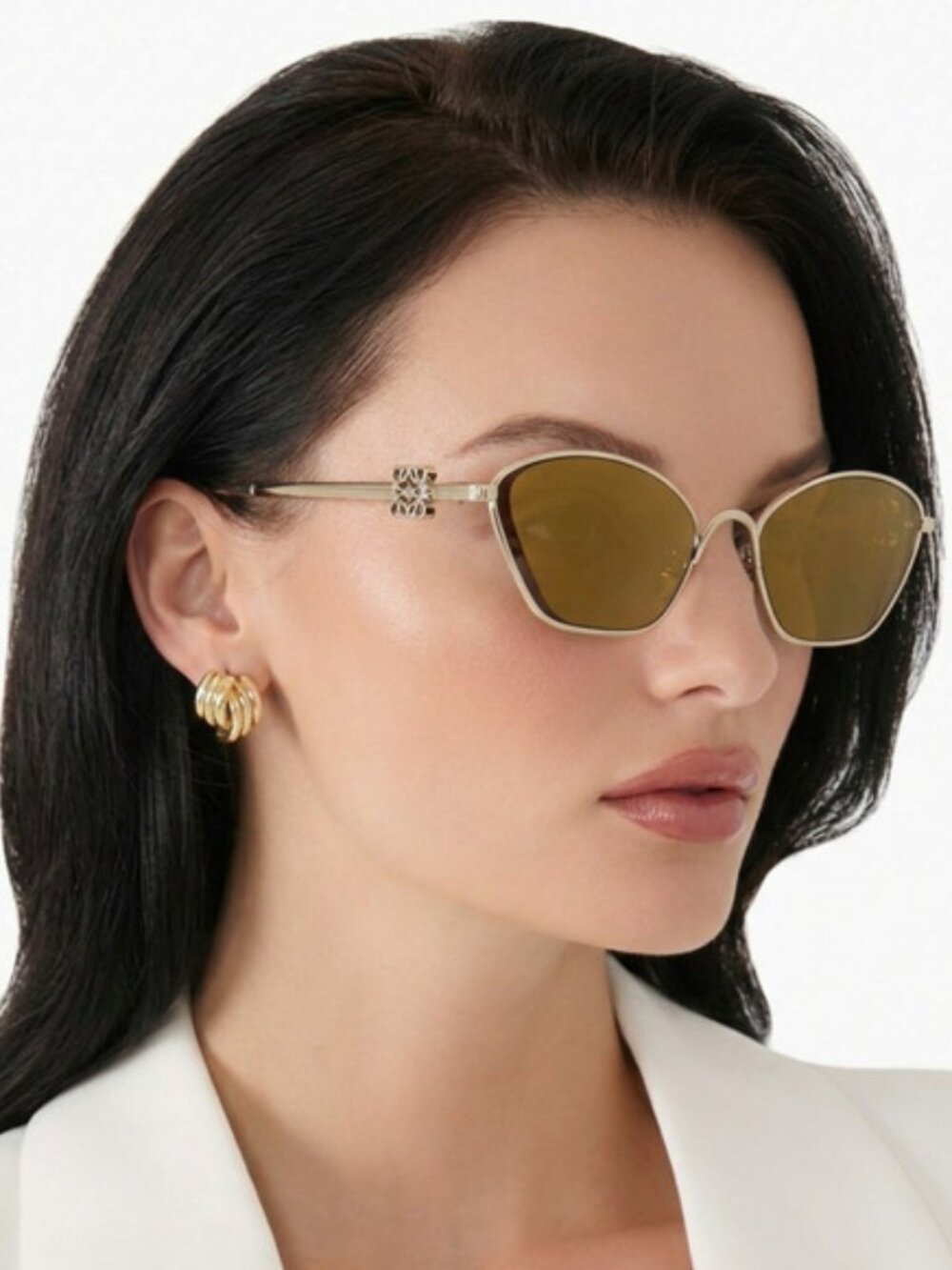NWT Loewe LW40115U-32g-57 Sunglasses
